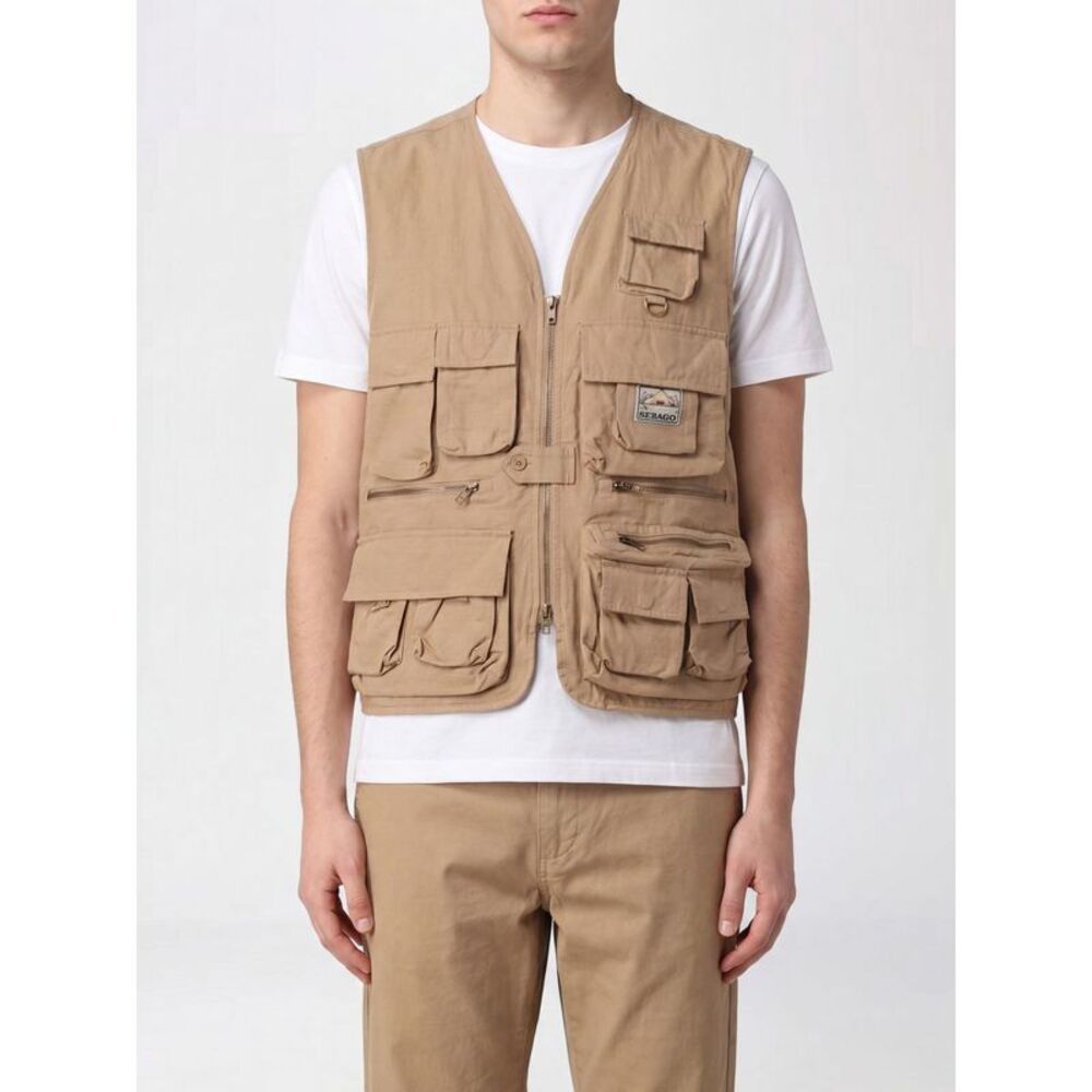 Sebago Suit Vest Men Beige
